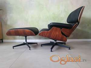 Eames lounge chair replika, u potpunosti od kože, PREMIUM!